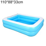 Summer Inflatable Family Kids Children Adult Play Bathtub Water Swimming Pool Large Family PVC Square Floating Swimming Pool