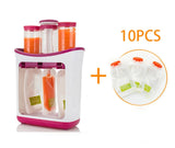 Dropshipping Baby Food Maker Squeeze Food Station Organic Food For Newborn Fresh Fruit Container Storage Baby Feeding Maker